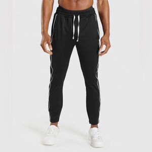Gymshark Recess Black Joggers Large